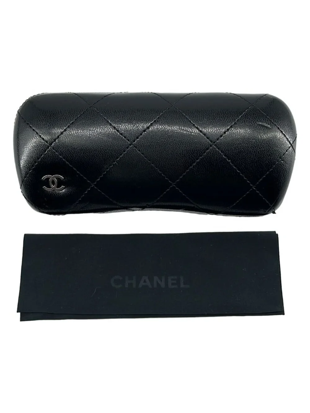 Chanel Ice Quilt CC Logo Wellington Eyewear 54 16 Bordeaux